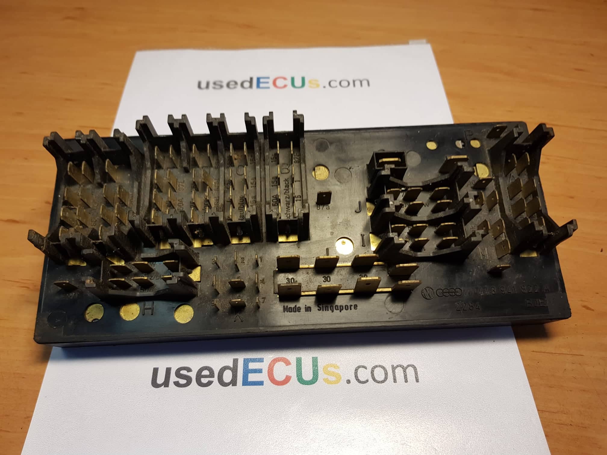 Audi 80 100 Fuse Box Reservesicherungen Usedecus Com