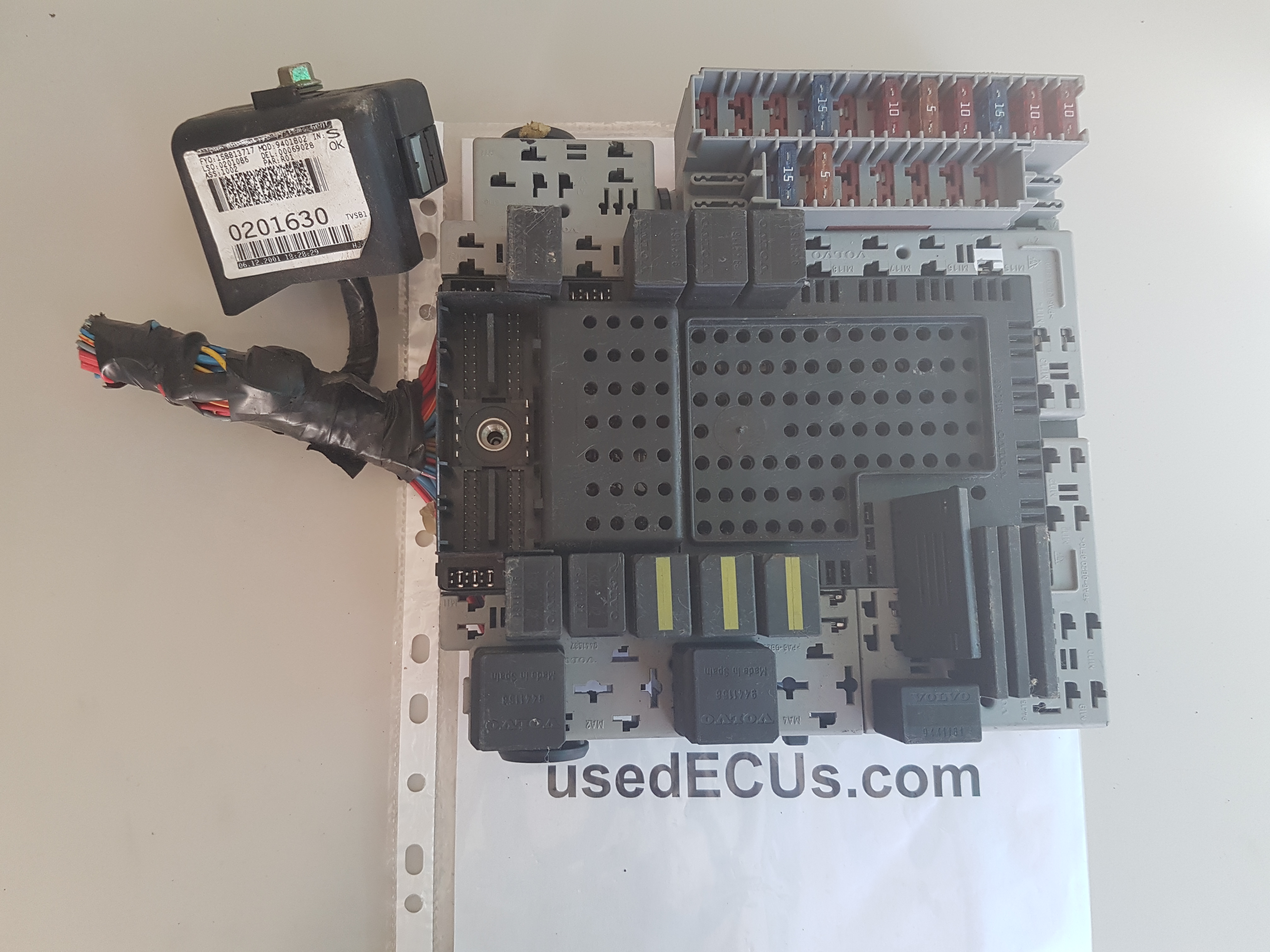 Volvo S60 Fuse Box - Complete Wiring Schemas