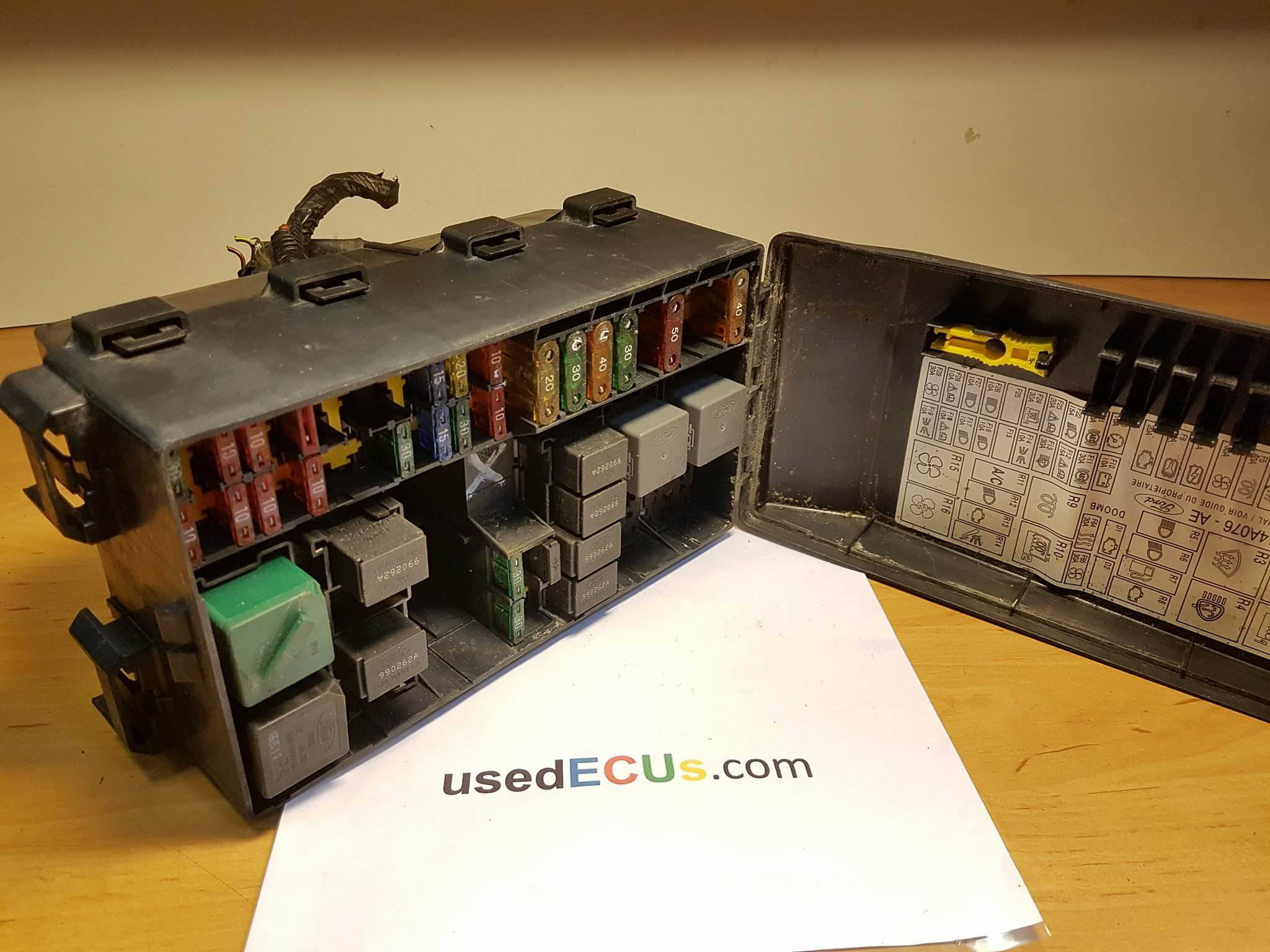 Mk1 Fiestum Fuse Box - Wiring Diagram