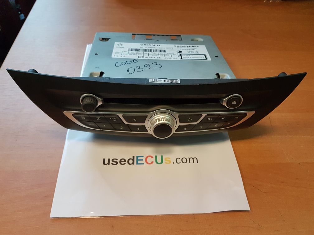 Renault Laguna Iii Radio Car Radio Cd Player Blaupunkt Usedecus Com